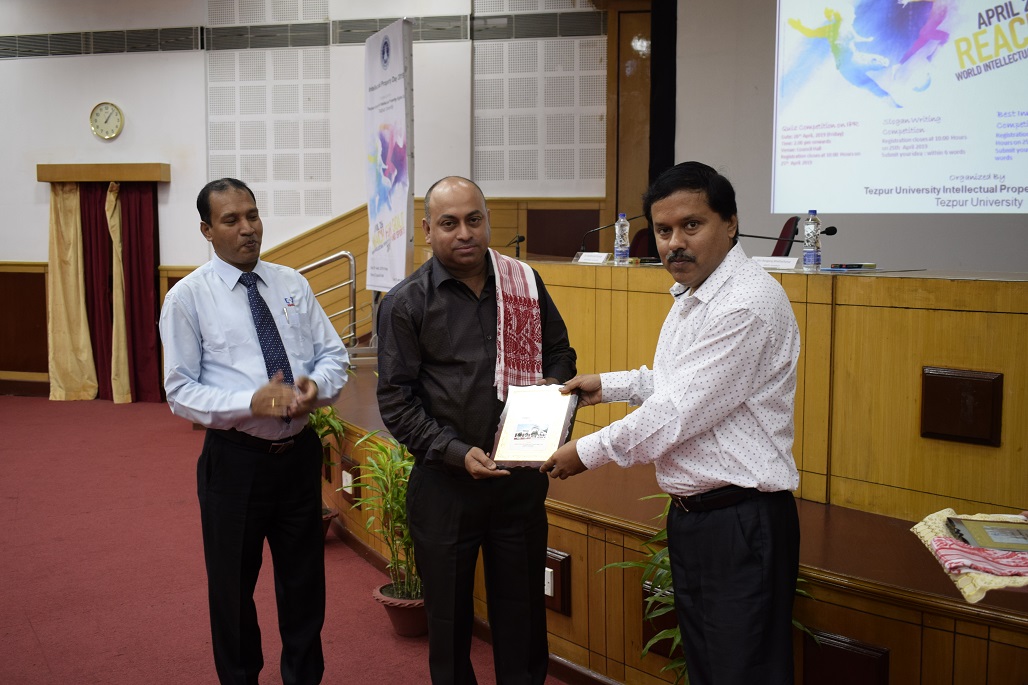Felicitation of Dr. R. Battacharya,Jr. Physicist, State Cancer Institute, GMCH, Guwahati, Assam